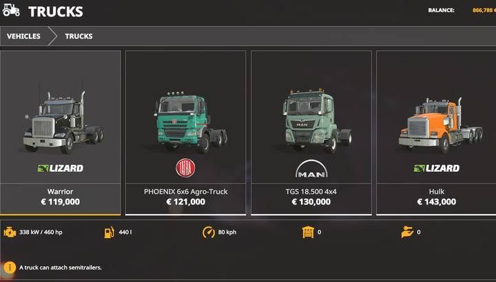 Farming Simulator 2019 грузовики Farming Simulator 2019 грузовики