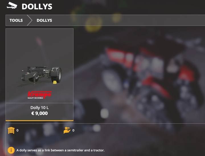 Farming Simulator 2019 - Dolly 10 L