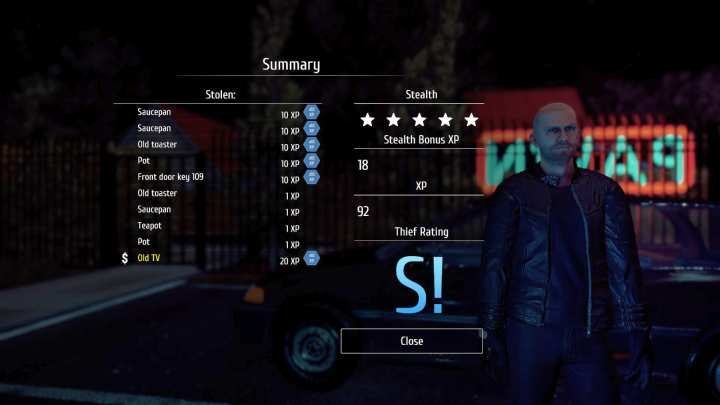Как получить рейтинг S за кражу в Thief Simulator? Как получить рейтинг S за кражу в Thief Simulator?