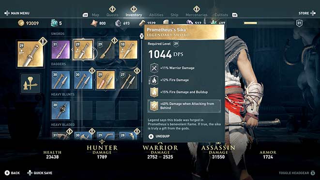 Assassin's Creed Odyssey инвентарь: как получить легендарную броню и лучшее оружие. Assassin's Creed Odyssey инвентарь: как получить легендарную броню и лучшее оружие.