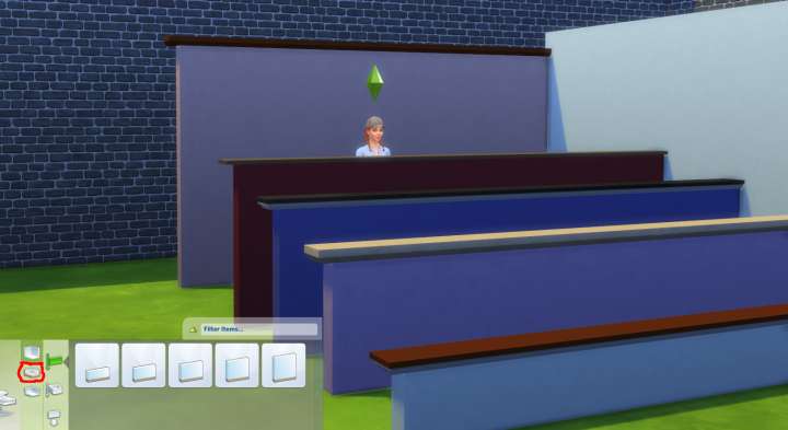 sims 4 высота стен