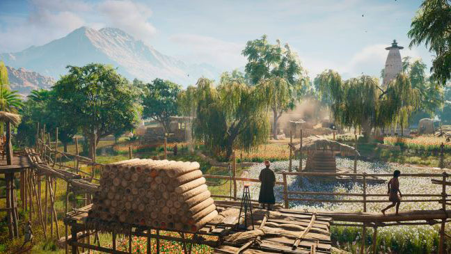 Assassins Creed Origins картинки геймплея Assassins Creed Origins картинки геймплея